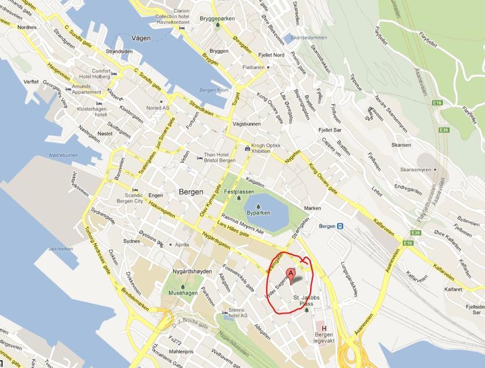 80 Square Metre Flat In The Heart Of Bergen - 2 Big Bedrooms Exteriér fotografie